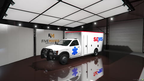 FIVEM Ram 4500 Ambulance | Realistic Emergency Vehicle [Unbadged] Add-On | Working Lights | Custom Liveries | Detailed Interior | Optimized | Fivem Ready | High Quality, image 3