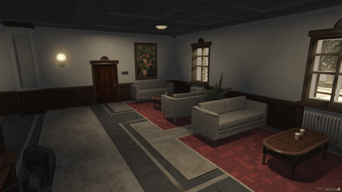 FIVEM Sandy Bank | Custom Bank MLO | Interior & Exterior | Offices | Security Room | Add-On | Optimized | Fivem Ready | High Quality — image 21