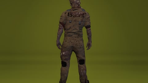 Bip | FiveM Male Ped | Zombie Character | Multiple Outfits | Optimized & Fivem Ready [Add-On], image 7