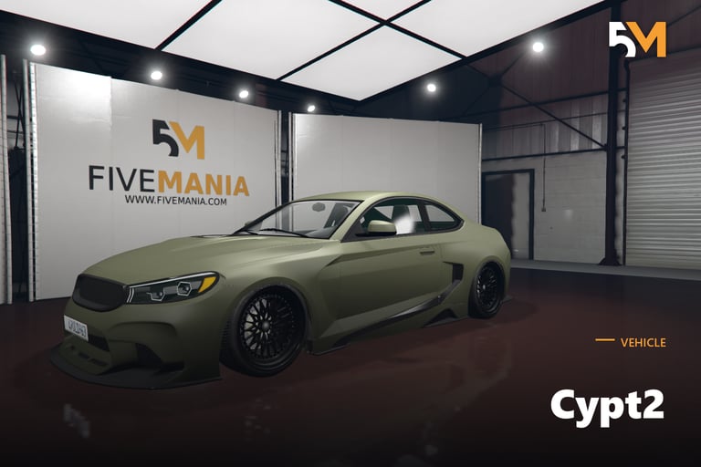 FIVEM Cypt2, Custom Sports Coupe [Unbadged] Add-On