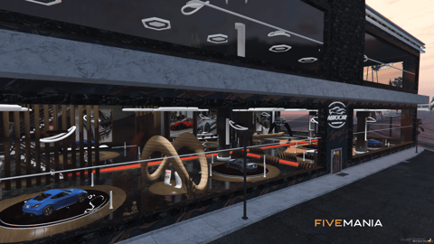 FIVEM Ocean Dealership | Luxury Car Dealership MLO | Interior & Exterior | Showrooms & Offices | Modern Design | Add-On | Optimized | Fivem Ready | High Quality — image 2