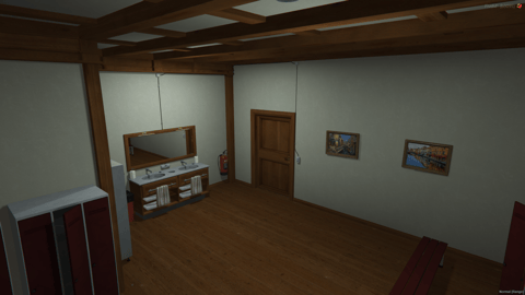 FIVEM Pizza This | Authentic Pizzeria MLO | Interior & Exterior | Basement & Locker Room | Cozy Dining | Add-On | Optimized | Fivem Ready | High Quality — image 15