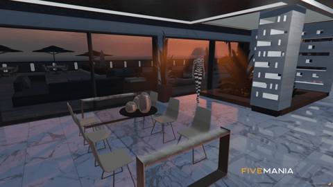FIVEM Paradise Mansion | Luxury Modern Estate MLO | Interior & Exterior | Pool & Terrace | Add-On | Optimized | Fivem Ready | High Quality — image 13