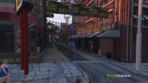 FIVEM Simmet Alley Town | Vibrant Alleyway & Nightlife Hub | Interior & Exterior | Multiple Businesses | Nightclub MLO | Add-On | Optimized | Fivem Ready | High Quality — image 28
