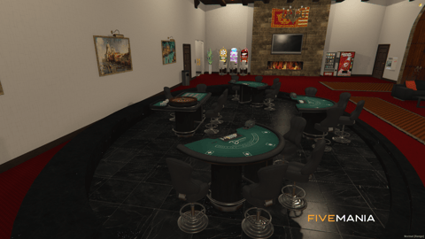 FIVEM The Italian Manor | Luxury Italian Estate MLO | Interior & Exterior | Bar & Office | Detailed Rooms | Add-On | Optimized | Fivem Ready | High Quality — image 16