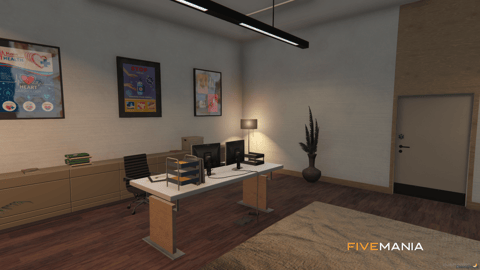 FIVEM Medical Center V2 | Modern Hospital MLO | Interior & Exterior | Reception Area | Patient Rooms | Pharmacy | Working Elevators | Add-On | Optimized | Fivem Ready | High Quality — image 49