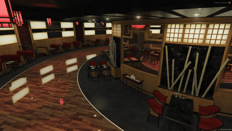 FIVEM Koi Restaurant | Authentic Japanese Dining MLO | Interior & Exterior | Detailed Decor | Custom Props | Add-On | Optimized | Fivem Ready | High Quality — image 13