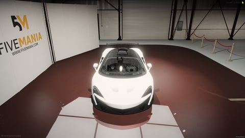 FIVEM McLaren 620R | Realistic Sports Car [Badged] Add-On | Interior & Exterior | Working Lights | Custom Wheels | Optimized | Fivem Ready | High Quality — image 5
