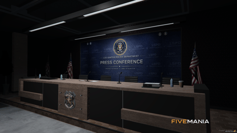 FIVEM Mission Row Police Department V2 | Enhanced Police Station MLO | Interior & Exterior | Modern Design | Detailed Offices | Garage | Add-On | Optimized | Fivem Ready | High Quality — image 18