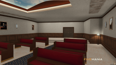 FIVEM After Life Services | Funeral Home MLO | Interior & Exterior | Chapel & Office | Add-On | Optimized | Fivem Ready | High Quality — image 5