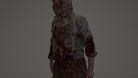 Silas | FiveM Male Ped | Slasher Character | Multiple Outfits | Optimized & Fivem Ready [Add-On] cover