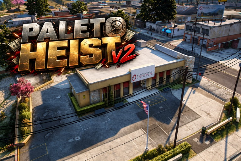 FIVEM Paleto Heist v2, Dynamic Bank Heist Script