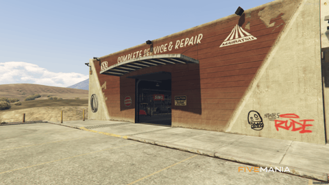 FIVEM Route 68 Garage | Custom Mechanic Shop MLO | Interior & Exterior | Add-On | Optimized | Fivem Ready | High Quality — image 5