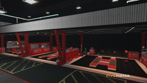 FIVEM Cruisin Craftsmen Mechanic | Premium Mechanic Shop MLO | Interior & Exterior | Office & Garage | Custom Props | Add-On | Optimized | Fivem Ready | High Quality — image 8