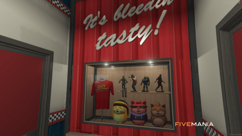 FIVEM Burgershot Restaurant | Iconic Fast Food MLO | Interior & Exterior | Full Kitchen | Dining Area | Restrooms | Add-On | Optimized | Fivem Ready | High Quality — image 14