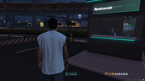 FIVEM PodDrive Car Rentals | Advanced Vehicle Rental System | Customizable Stations | UI Driven | Automated Pickup & Return | Add-On | Optimized | Fivem Ready | High Quality, image 9
