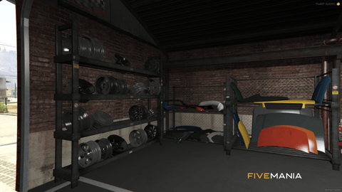 FIVEM Route 68 Garage | Custom Mechanic Shop MLO | Interior & Exterior | Add-On | Optimized | Fivem Ready | High Quality — image 9