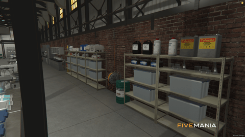 FIVEM Meth Lab | Hidden Industrial MLO | Interior & Exterior | Custom Props | Add-On | Optimized | Fivem Ready | High Quality — image 11