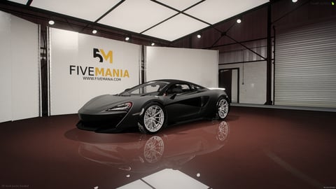 FIVEM McLaren 600LT | Realistic Sports Car [Badged] Add-On | Interior & Exterior | Custom Wheels | Working Lights | Optimized | Fivem Ready | High Quality — image 3