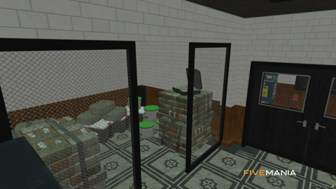 FIVEM Ocean Police Department | Detailed Police Station MLO | Interior & Exterior | Multiple Rooms | Custom Props | Add-On | Optimized | Fivem Ready | High Quality — image 21
