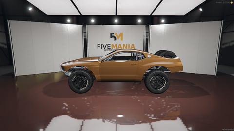 FIVEM Dom1 | Off-Road Rally Car [Unbadged] Add-On | Custom Suspension | Roll Cage | Spare Tires | Add-On | Optimized | Fivem Ready | High Quality, image 7