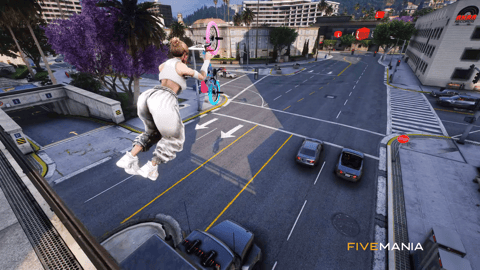 FIVEM StreetSpin BMX | Custom BMX Bike Tricks Add-On | Customizable Colors | Realistic Physics | Add-On | Optimized | Fivem Ready | High Quality, image 24