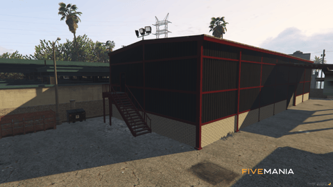 FIVEM Lostmc Club | Biker Gang Hideout MLO | Interior & Exterior | Bar & Garage | Add-On | Optimized | Fivem Ready | High Quality — image 9
