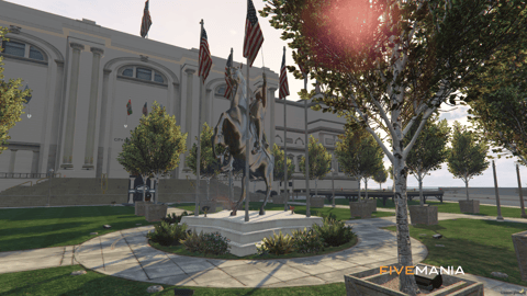 FIVEM Townhall V2 | Grand Government Building MLO | Interior & Exterior | Courtroom & Offices | Add-On | Optimized | Fivem Ready | High Quality — image 5