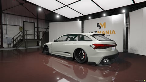 FIVEM Audi RS6 Avant (C8) | Realistic Performance Wagon [Unbadged] Add-On | Custom Bodykit | HQ Interior | Working Lights | Optimized | Fivem Ready | High Quality, image 8
