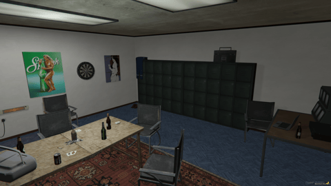 FIVEM Families Trap House | Criminal Hideout MLO | Drug Processing Area | Lounge & Office | Storage Room | Add-On | Optimized | Fivem Ready | High Quality — image 7