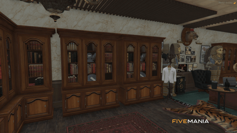 FIVEM Mafia Mansion | Luxury Criminal Estate MLO | Interior & Exterior | Custom Props | Secure Office | Optimized | Fivem Ready | High Quality | Add-On — image 13