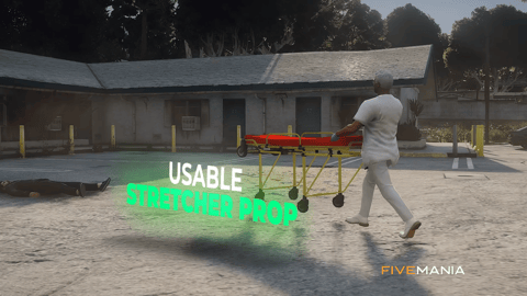 FIVEM Ambulance Job | Advanced EMS Script | Context Menu | Stretcher Prop | Death Animations | Revive & Heal | Add-On | Optimized | Fivem Ready | High Quality, image 36