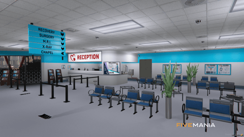 FIVEM Pillbox Reworked | Comprehensive Hospital MLO | Interior & Exterior | Patient Rooms | Offices | Pharmacy | Garage | Add-On | Optimized | Fivem Ready | High Quality — image 8