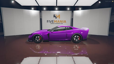 FIVEM Coq1 | Realistic Sports Car [Unbadged] Add-On | Working Lights | Tuning Parts | Custom Wheels | Optimized | Fivem Ready | High Quality, image 7