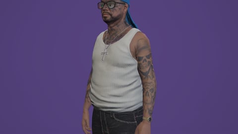 Salvo | Male Ped | Multiple Outfits | Optimized & Fivem Ready [Add-On] — image 4