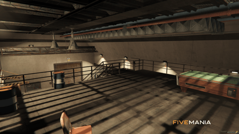 FIVEM Bridge Hideout | Secret Under-Bridge MLO Hideout | Interior & Exterior | Meeting Room | Office Space | Add-On | Optimized | Fivem Ready | High Quality — image 16