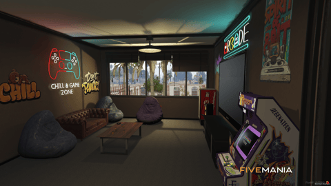 FIVEM Sandy Mechanic | Custom Mechanic Shop MLO | Interior & Exterior | Reception & Lounge | Detailing Bay | Gaming Zone | Add-On | Optimized | Fivem Ready | High Quality — image 15