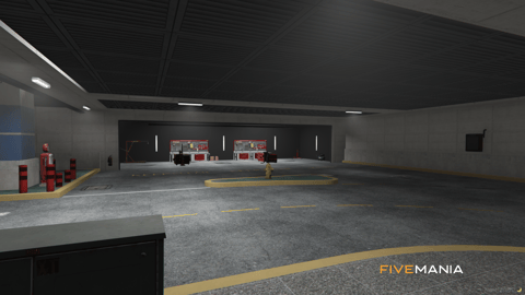 FIVEM Mission Row Police Department V2 | Enhanced Police Station MLO | Interior & Exterior | Modern Design | Detailed Offices | Garage | Add-On | Optimized | Fivem Ready | High Quality — image 39