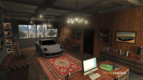FIVEM Sandy Mechanic | Custom Mechanic Shop MLO | Interior & Exterior | Reception & Lounge | Detailing Bay | Gaming Zone | Add-On | Optimized | Fivem Ready | High Quality — image 18