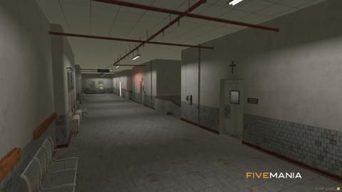 FIVEM Psy Hospital | Immersive Psychiatric Hospital MLO | Interior & Exterior | Patient Rooms | Staff Areas | Add-On | Optimized | Fivem Ready | High Quality — image 17