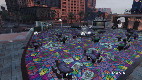 FIVEM Legion Square V5 | Revitalized City Hub MLO | Outdoor Stage & Shops | Dynamic Lighting | Add-On | Optimized | Fivem Ready | High Quality — image 8