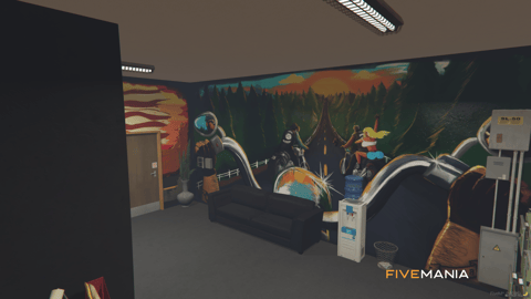 FIVEM Lostmc Club | Biker Gang Hideout MLO | Interior & Exterior | Bar & Garage | Add-On | Optimized | Fivem Ready | High Quality — image 8