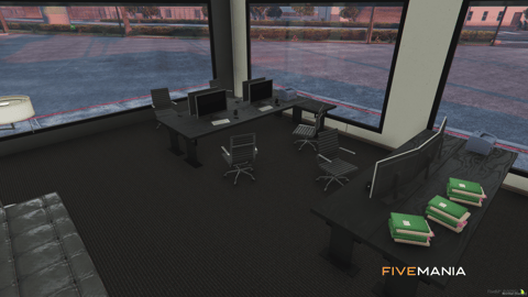 FIVEM Airport Square | Modern Airport Area MLO | Interior & Exterior | Car Rental & Cafe | Add-On | Optimized | Fivem Ready | High Quality — image 15