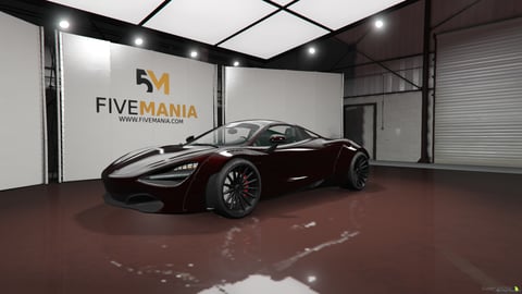 FIVEM McLaren 720S | Realistic Supercar [Unbadged] Add-On | Interior & Exterior | Working Lights | Optimized Handling | Optimized | Fivem Ready | High Quality, image 3