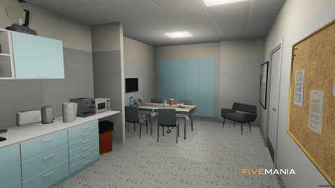 FIVEM Medic Center | Comprehensive Medical Facility MLO | Interior & Exterior | Reception & Patient Rooms | Helipad | Add-On | Optimized | Fivem Ready | High Quality — image 17