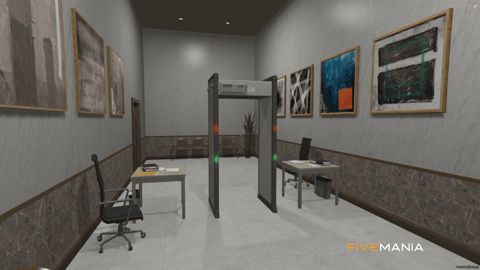 FIVEM Down Town Courthouse | Grand Legal MLO | Interior & Exterior | Offices & Waiting Areas | Add-On | Optimized | Fivem Ready | High Quality — image 30