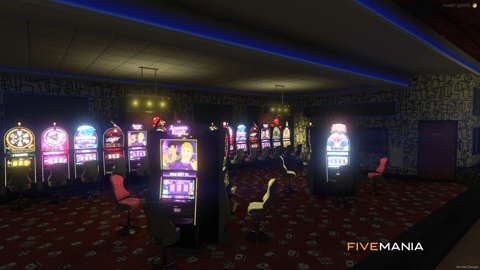 FIVEM Peyote Casino Vinewood | Grand Casino MLO | Interior & Exterior | Slot Machines & Roulette | Add-On | Optimized | Fivem Ready | High Quality — image 11