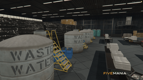 FIVEM Coke Lab | Underground Drug Production MLO | Interior & Exterior | Add-On | Optimized | Fivem Ready | High Quality — image 10