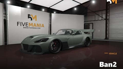 FIVEM Ban2 | Realistic Sports Car [Unbadged] Add-On | Custom Body Kit | Performance Parts | Add-On | Optimized | Fivem Ready | High Quality cover