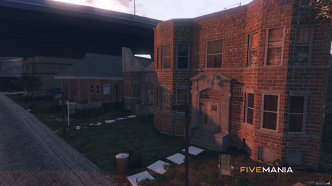FIVEM Chicago Bridge Hood | Urban Neighborhood Map Edit | Multiple Buildings & Props | Add-On | Optimized | Fivem Ready | High Quality — image 4